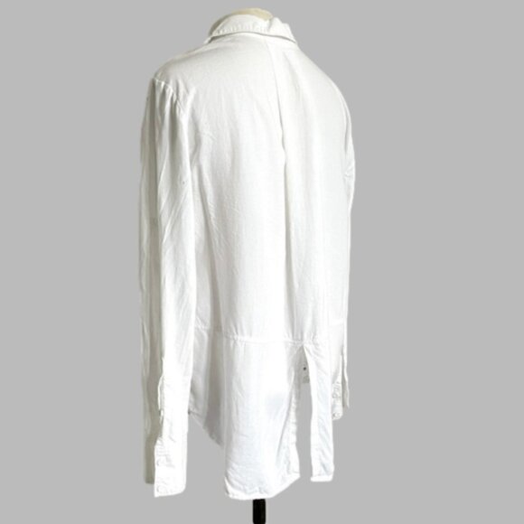 SOLD Anthropologie Cloth & Stone Split Back Button Down Button Shirt - S - Picture 10 of 14